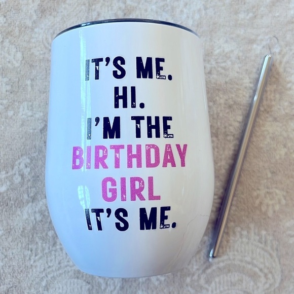 Brand New Taylor Swift Birthday Girl Stainless Steel Insulated Tumbler w/ Straw - Picture 3 of 12